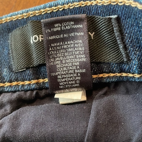 EUC EXPRESS Cropped Skinny Stretch Denim Jeans - size 10R - Picture 17 of 17